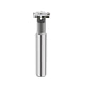 T Slot Milling Cutter 12mm 2mm Hss End Mill 6 Flute 8mm Shank