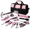 WORKPRO 263PC Pink Tool Kit Home Repairing Tool Set with Storage Bag