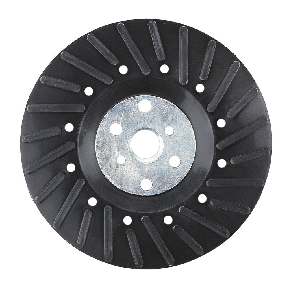 4-1/2" X 5/8"-11 Resin Fiber Disc Backing Pad with Lock Nut for Angle