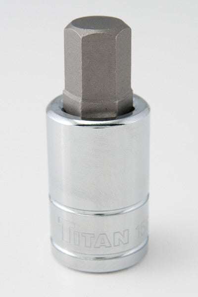 Titan 1/2-Inch Drive 13mm Hex Bit Socket by Titan