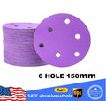 Premium Ceramic Grain Sanding Discs 6" 150 Grit by Unbranded