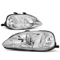 Fit 1999-2000 Honda Civic Ek/ej/em Chrome Housing | Built Supply Co