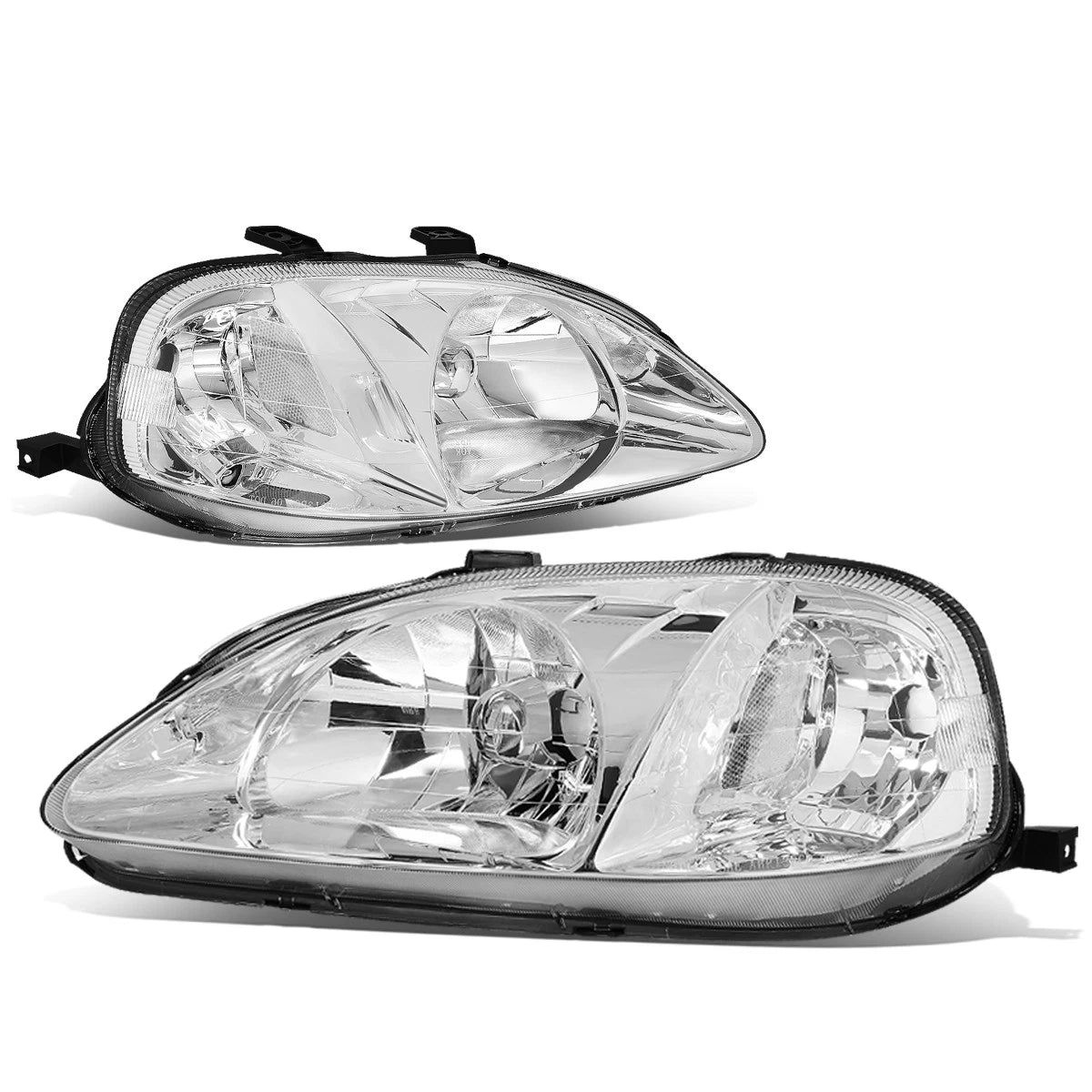 Fit 1999-2000 Honda Civic Ek/ej/em Chrome Housing | Built Supply Co
