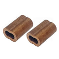 3/16" Wire Rope Sleeve,cable Crimp Ferrule, Copper Gritted Crimping