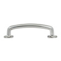 Industrial Style 3-3/4" Brushed Nickel Cabinet Dresser Pull Handle