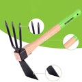 WORKPRO 2-in-1 Heavy Duty Hoe and Cultivator Garden Rake with 14"