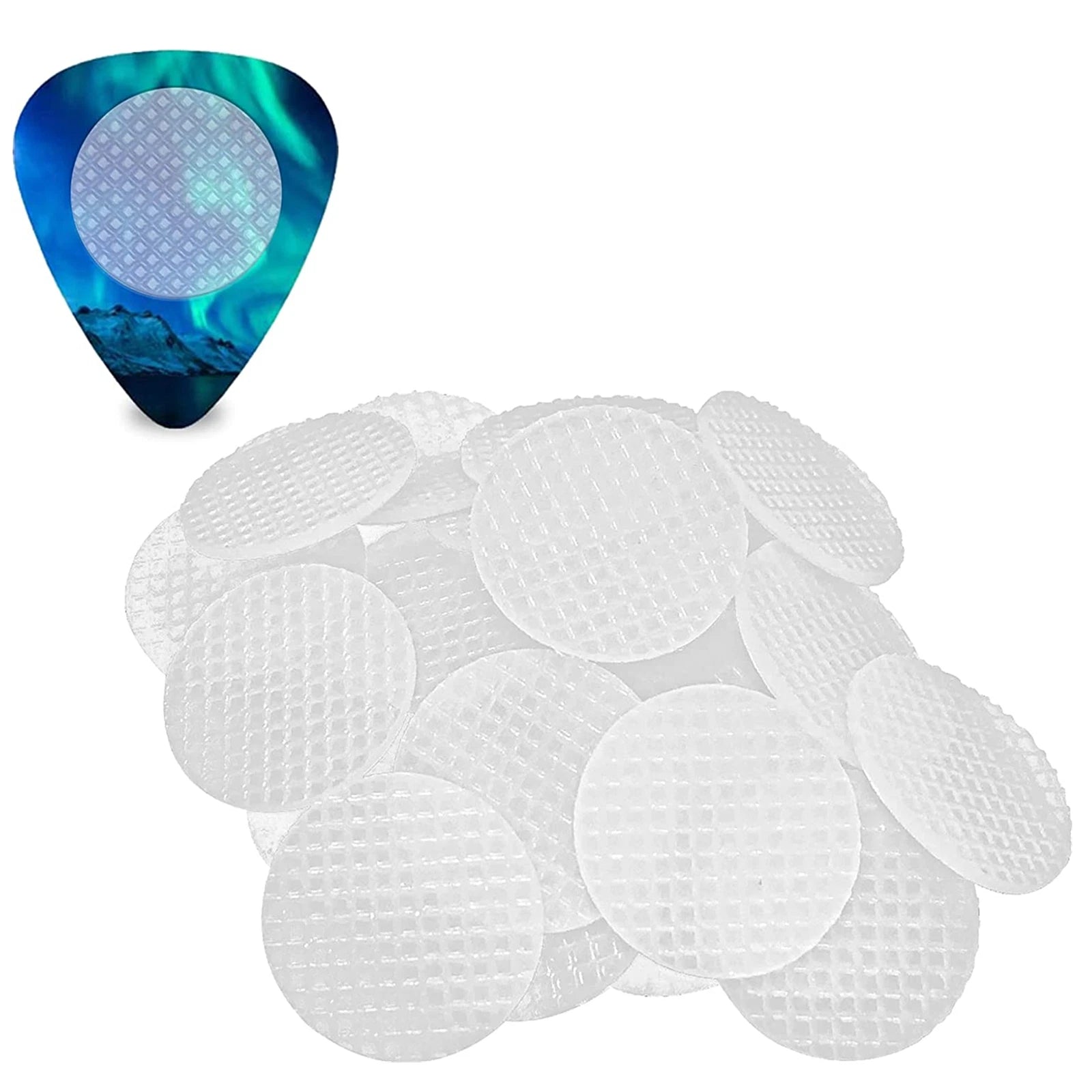 New Self-adhesive Guitar Picks Grips Stop Dropping Anti-drop Guitar