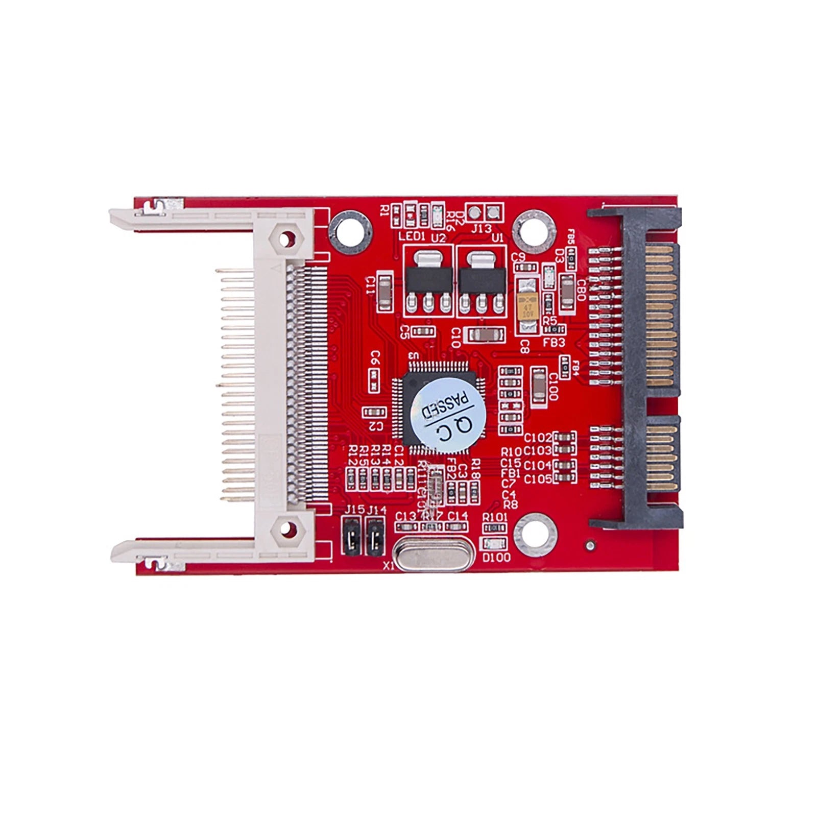 Cf I/ii To 2.5 Inch Sata Converter Adapter Hdd Hard Disk Drive Card