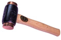 Thor 314 Hammer Copper Replaceable Two Faces Wood Handle Mallet 1.9Kg Size 3Open