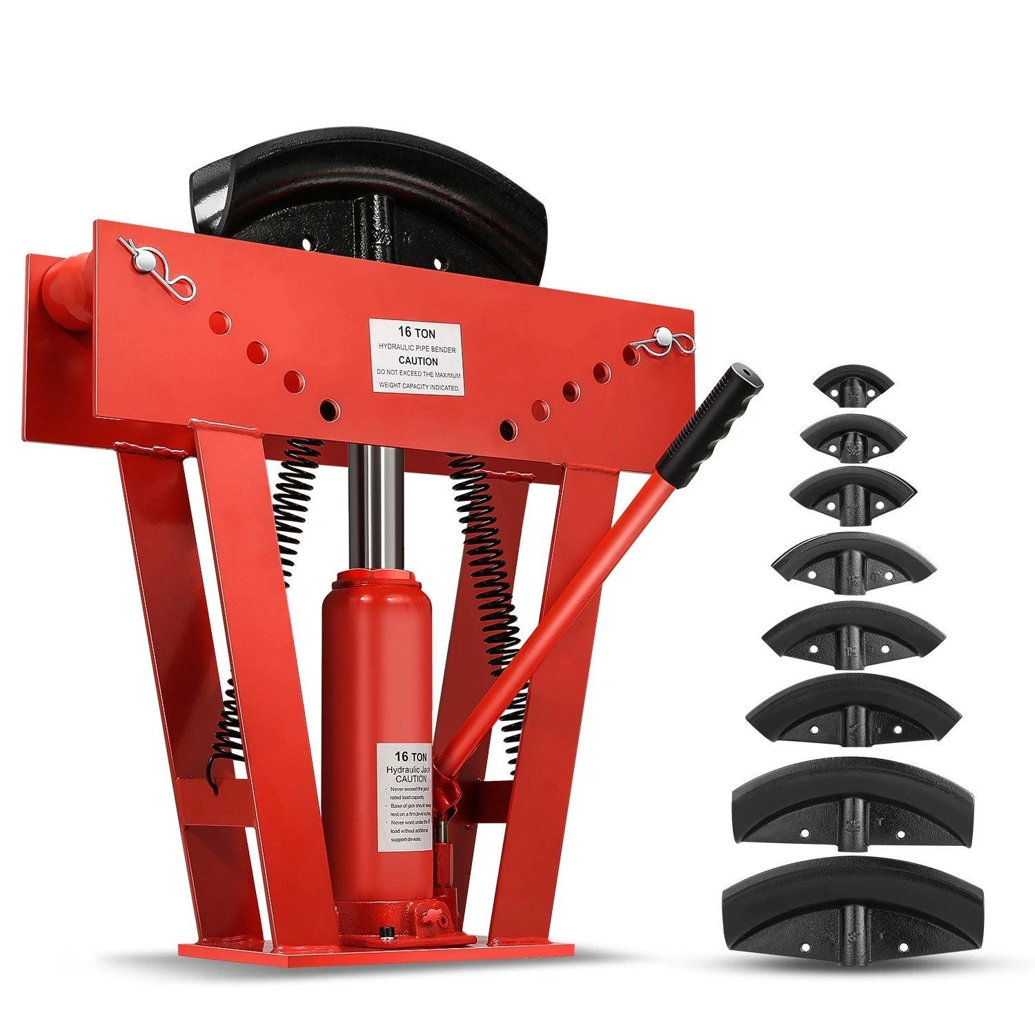 23.6" X 7" X 22.7" Manual Hydraulic 16 Ton Pipe | Built Supply Co
