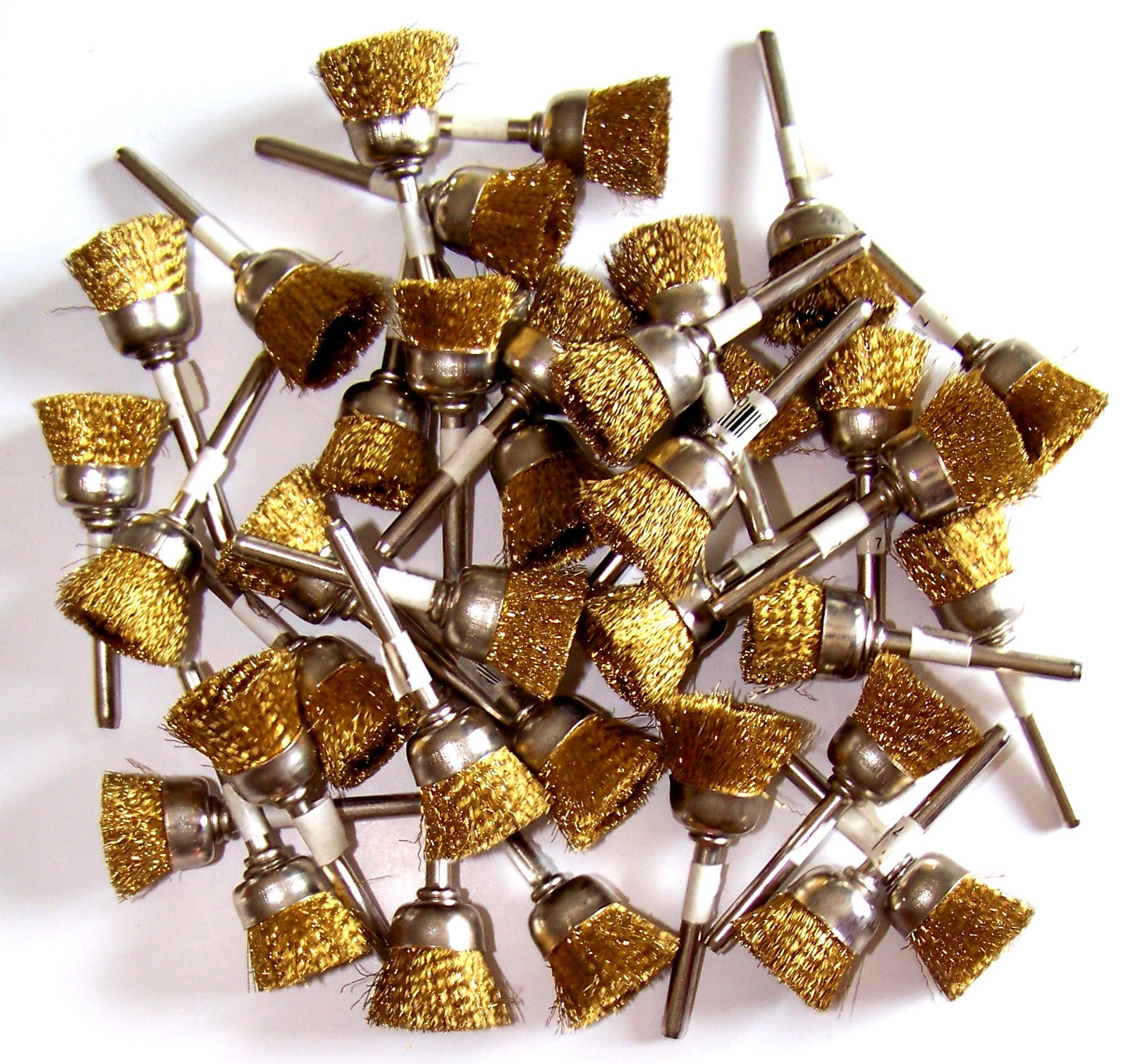 36 Brass Cup Wire Brush 3/4"