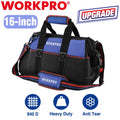 Workpro 16-inch Heavy Duty Wide Mouth Tool Bag Tool | Built Supply Co