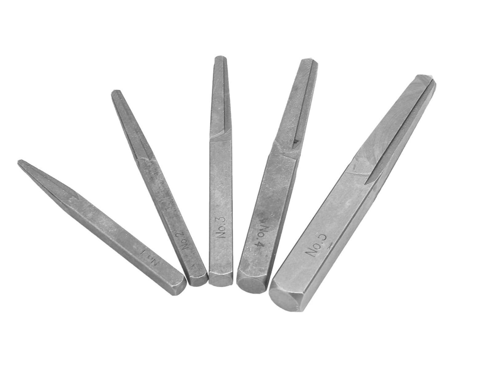 Easy Out Bolt Extractor Set Straight Screw Extractor Broken Bolt