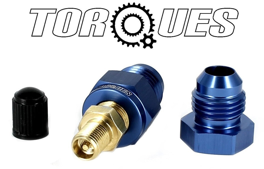 AN-6 (AN6 AN 06) Hose Assembly Pressure Testing Kit - Blue