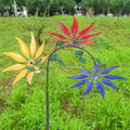 Vibrant Flower Wind Spinner For Garden With Easy | Built Supply Co
