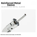 Foldable Fishing Reel Handle Aluminum Alloy One Button Crank For Reels
