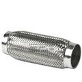 2.625x8 6.125" Flex Pipe Stainless Steel Double Braided Exhaust