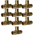 XFITTING 3/4" x 3/4" x 3/4" Pex-B Tee 10 Pack