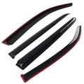 Acrylic Window Visor Rain Guards for Toyota Tundra Double Cab 2007-2021