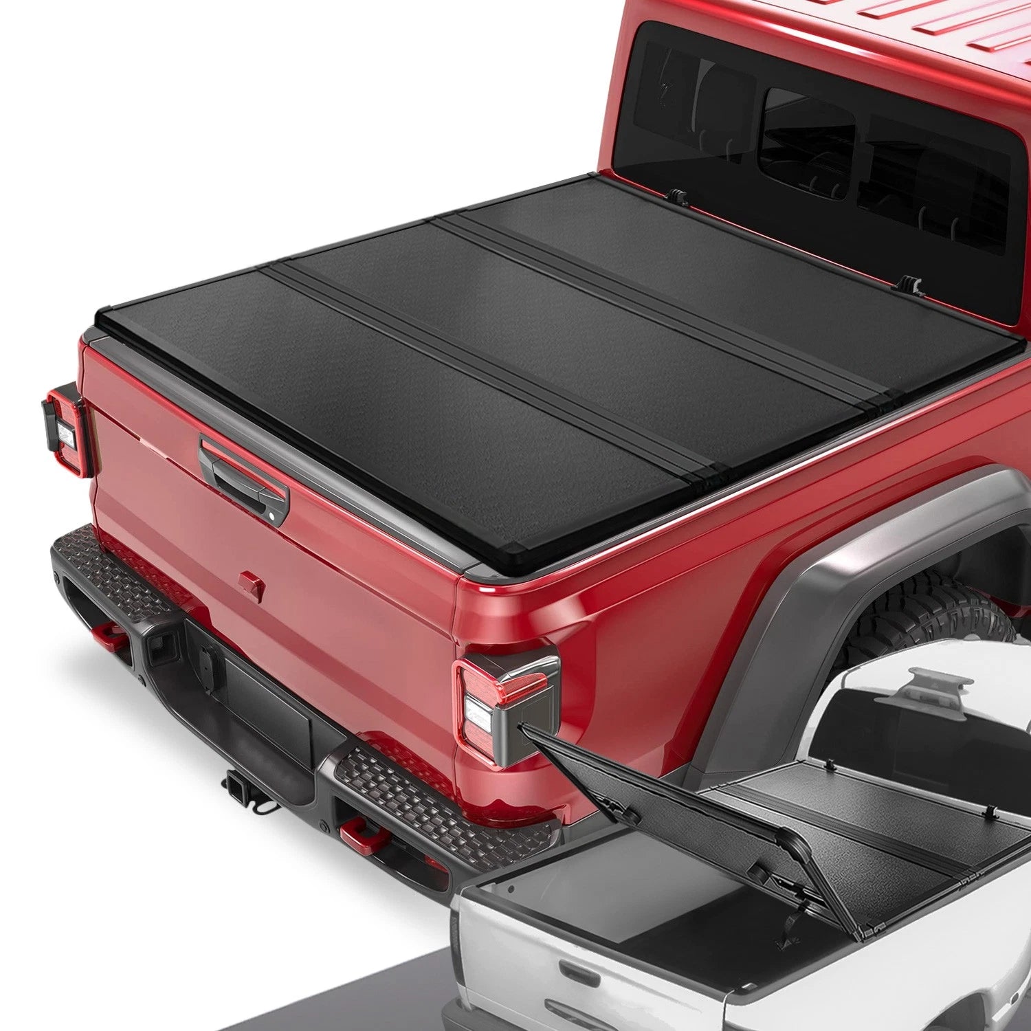 Fit 20-23 Jeep Gladiator Jt Pickup Bed Hard Folding | Built Supply Co