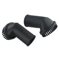 Black Vacuum Cleaner Attachment Round Dust Brush Bristle Brush Head