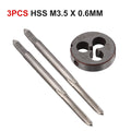 Tap Wrench Die Metric Thread Woodworking Tools 20mm H: 5mm Tap 49mm DieOpens in 