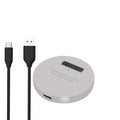 Silver Usb3.1 Type C To Pci-e Ssd M.2 Nvme Enclosure External Reader