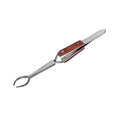 6-1/4" Round Fiber Grip Soldering Tweezers Self-closing - Jewelry