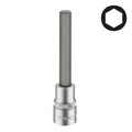 Force / Selta 1/2" Dr Hex Allen Socket Bit H4-19 Metric & 5/32-3/4 SAE