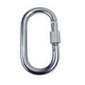 5/16" Stainless Steel Oval Locking Nut Quick Link Carabiner Spring