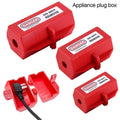 Lockout Box For Electrical Safety Accidental Reconnection Prevention