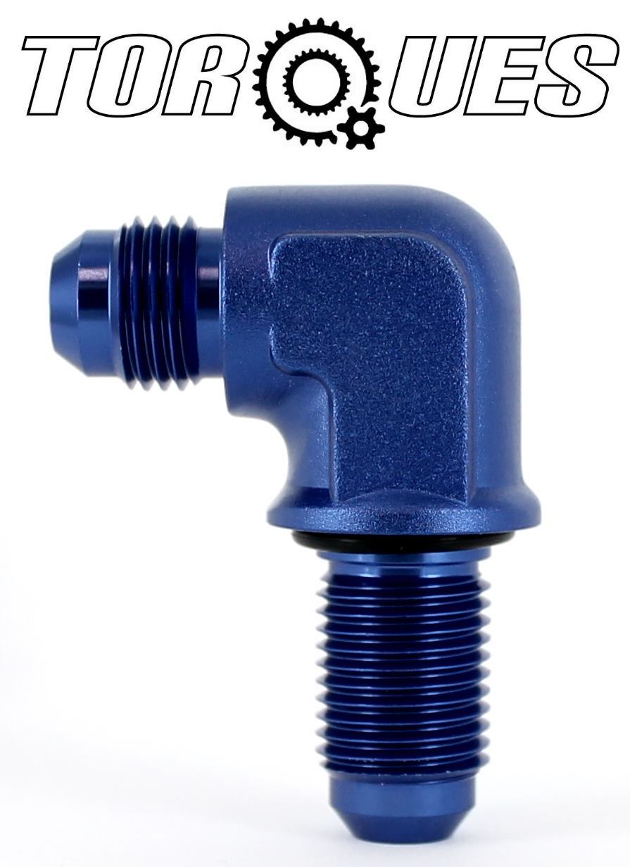 An -6 (an6 ) 90 Degree Forged O Ring Sealed Bulkhead / Fuel Cell