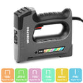 110V Corded 6 In 1 Staple Gun Electric Stapler Tackers Brad Nailer