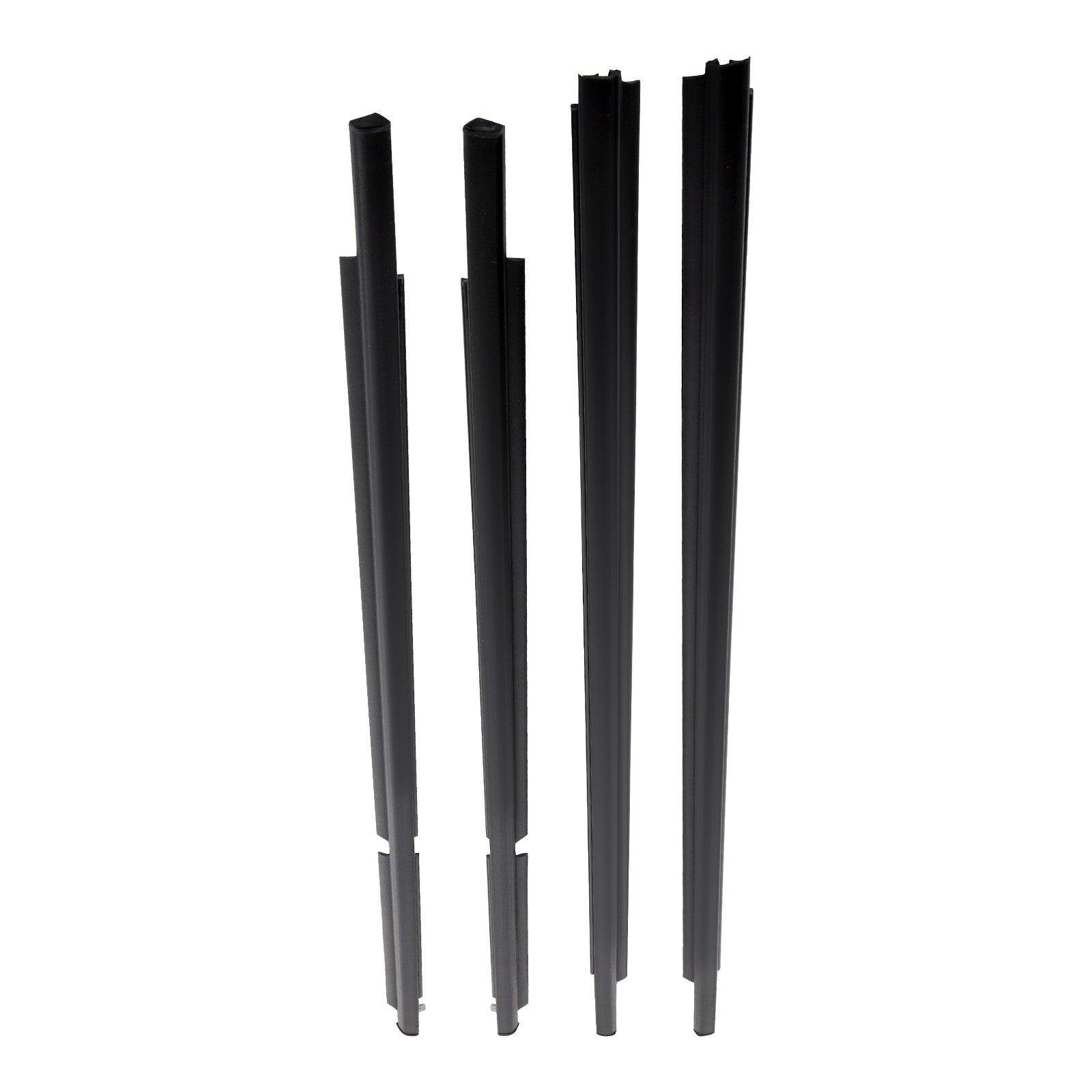 Window Weatherstrip Molding Trim Seals Outside 4PC for Toyota 4Runner
