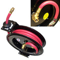 1/2" X 50 Ft. Feet Retractable Rubber Air Hose Reel 300PSI