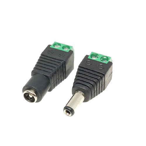 Dc5521 to Screw Terminal Connector Dc Power Jack 5.5mm X 2.1mm