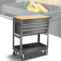 Black 3 Drawer Rolling Tool Trolley Cabinet | Built Supply Co