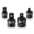 Workpro 4-piece Impact Socket Adapter And Reducer Set Cr-mo Steel