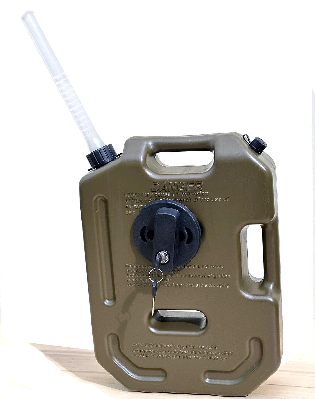 10l Gallon Utility Jugs Water Container Storage Fuel Gasoline Can