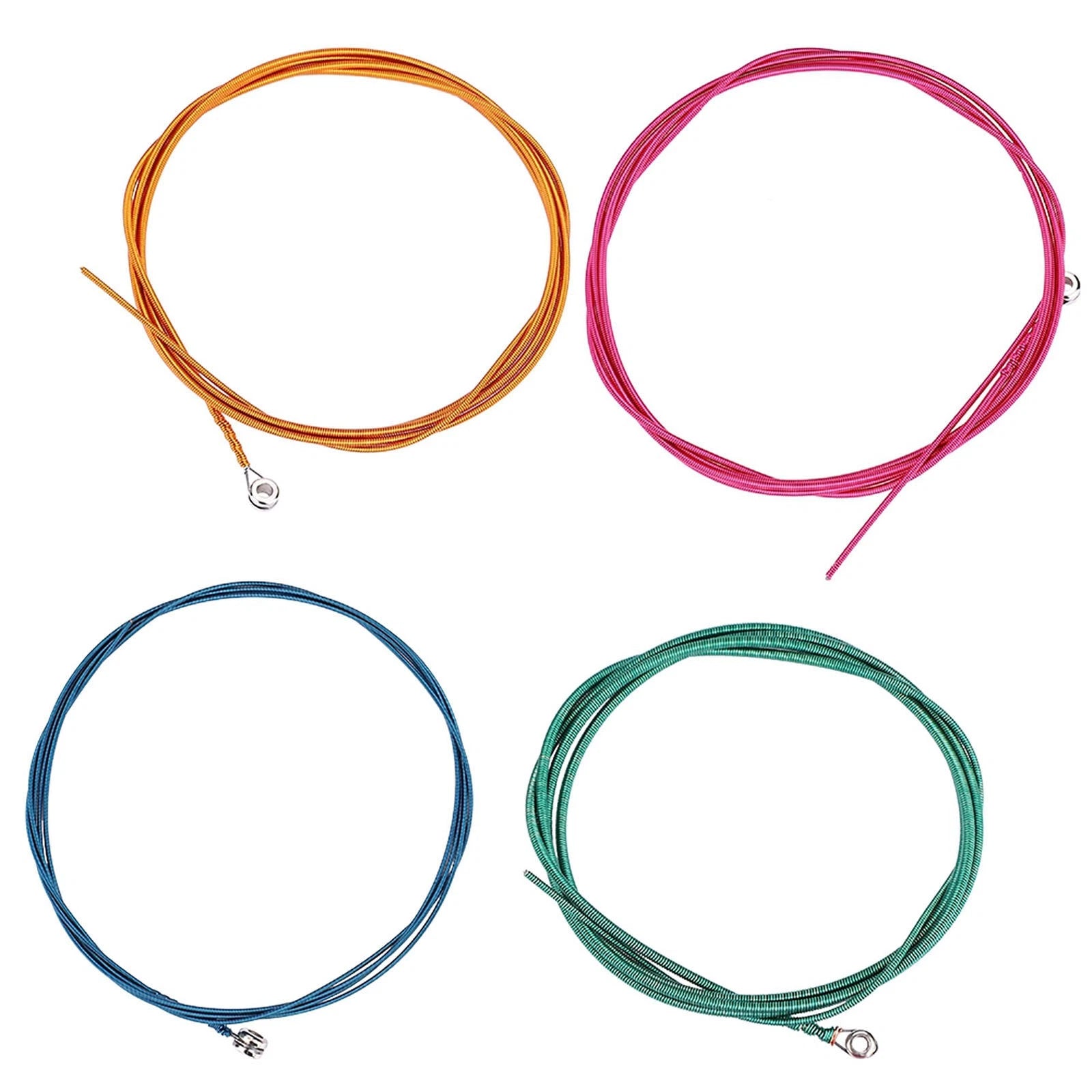 Replacement Electric Bass Strings Four Color Bass Guitar String