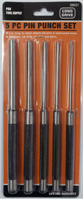 Pro Tool 5pc Pin Punch Set by Pro Tool Supply