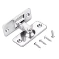 90 Degree Stainless Steel Latch Safety Right Angle Sliding Door Lock