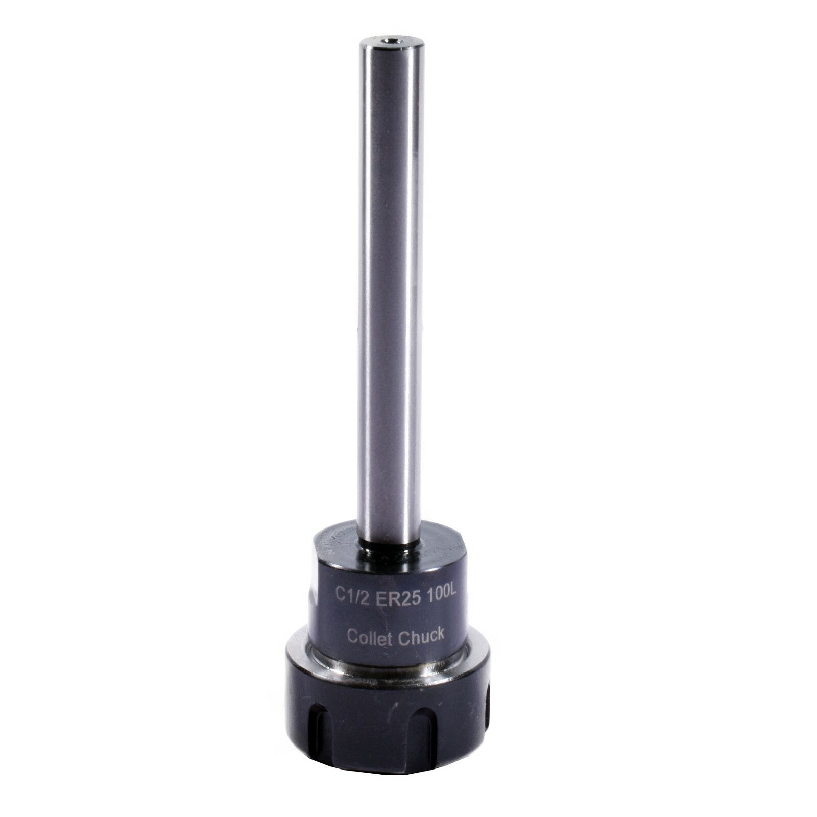 1/2" Straight Shank ER25 Collet Chuck Tool Holder 4.0"