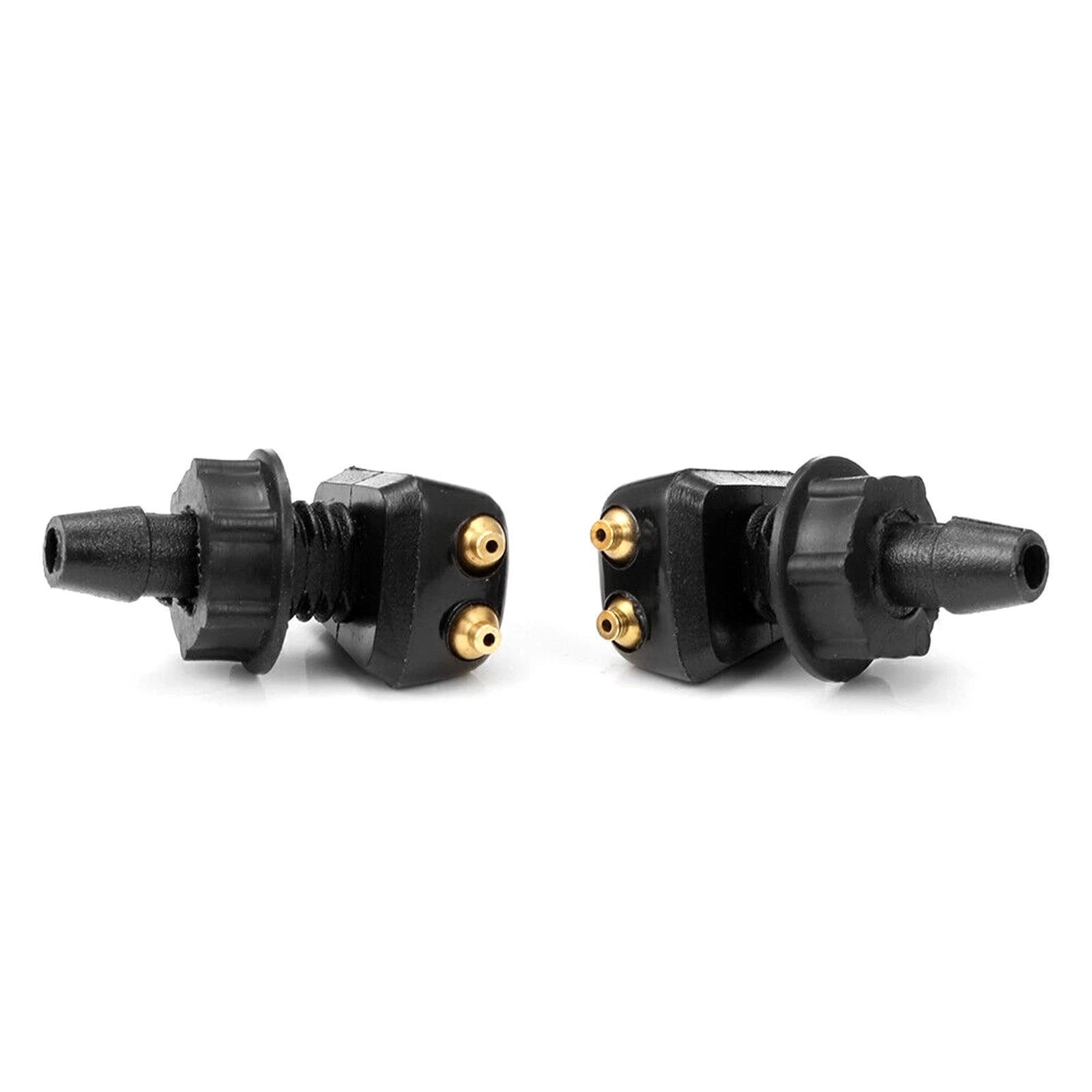 2* Front Car Windscreen Sprayer Washer Wiper Nozzle Window Spray Jet