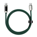 5a 100W Usb C To Usb C Fast Charging Cable Pd Led Display Type-c