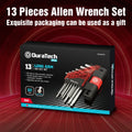 Duratech Allen Wrench Set T-handle Hex Key Set Hex Wrench Set Sae