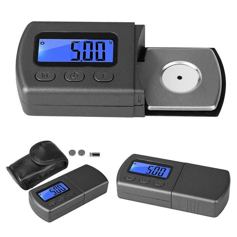 Lcd Backlight Turntable Stylus Force Scale Gauge For Tonearm Phono