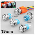 19mm Round Push Button Switch LED On/Off