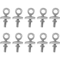 Bike Chain Tensioner Zinc Alloy 26mm Long 7.5mm Wide 10mm Axle Fit