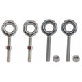 Stainless Steel T316 1/2" X 3-1/4" Drop Forged Plain Eye Bolt 2150 Lb